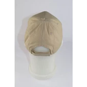 Unisex Gri Ayarlanabilir Şapka  Bej Tek Ebat - 4