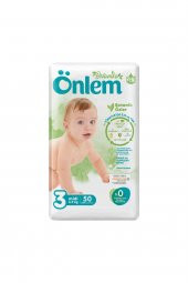 Önlem Botanika 3 Numara Midi Bebek Bezi Jumbo Paket 50 Adet (4-9 kg) - 1