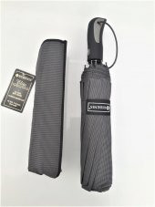 Rubenis Elite Otomatik 10 Telli 3 Kırmalı Siyah Bay Şemsiye M1  Gri thumbnail 1