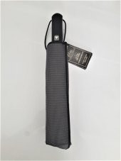 Rubenis Elite Otomatik 10 Telli 3 Kırmalı Siyah Bay Şemsiye M1  Gri thumbnail 2