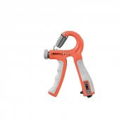 Sertlik Ayarlanabilir 5-60kg Direnç Sayaçlı El Egzersiz Yayı Kırmızı Kırmızı - 2