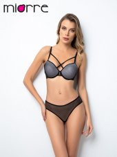 Push-Up Dolgulu Çapraz Biye Detaylı Sütyen Takım thumbnail 1