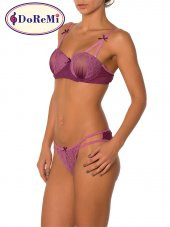 Push-Up Dolgulu Straplez Sütyen Takım thumbnail 3