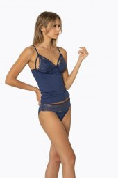 Dantelli Penye Atlet Külot Kaşkorse Set thumbnail 1