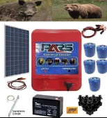 Pars Elektrikli Çit Ayı-Domuz Kovucu Eco Set 2500 (Demir Direk İzolatörlü) - 1