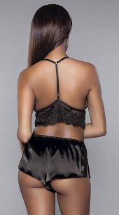 Siyah Lacivert Erotik Kostüm thumbnail 1