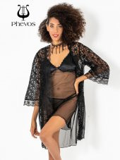 3lü Gecelik ve Sabahlık Takımı thumbnail 1