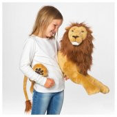 Yumuşak Peluş Oyuncak Aslan  MeridyenDukkan 70 Cm Aslan Çocuk Oyuncak - 2
