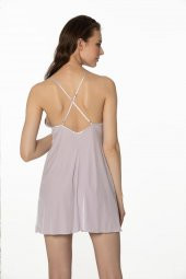 Kadın Kadife Saten Gecelik & Sabahlık Takım thumbnail 8