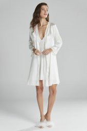 Kadın Kadife Saten Gecelik & Sabahlık Takım thumbnail 1