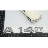 A 140 Bagaj Krom Metal 3M 3D Yazı Logo - 5
