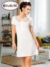 Pearl Kısa Kollu Gecelik - 5
