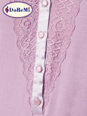 Uzun Kollu Penye Gecelik thumbnail 5