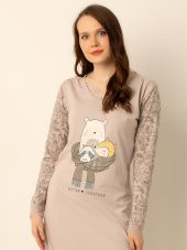 Doğal Pamuklu Gecelik thumbnail 7