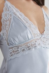 pierre cardin Saten Dantelli Gecelik thumbnail 7