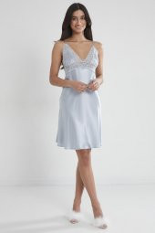 pierre cardin Saten Dantelli Gecelik thumbnail 1