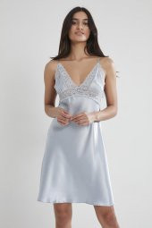 pierre cardin Saten Dantelli Gecelik thumbnail 2