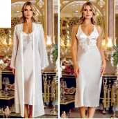 SATEN GECELİK SABAHLIK TAKIM thumbnail 5