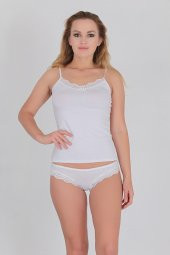 Dantelli Kadın Atlet Külot Takım thumbnail 2