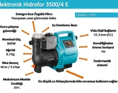 Gardena 1757 Clasic Jet Pompa Hidrofor Otomatik 3500/4E - 4
