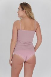 Dantelli Kadın Atlet Külot Takım Gül Kurusu thumbnail 1