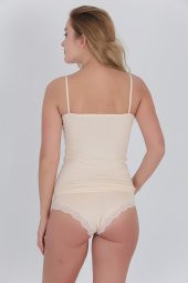 Dantelli Kadın Atlet Külot Takım Ten - 3