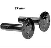 Grillo - Antrac Çapa Teker Aks Mili Takım 27 mm - 1