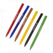 6 lı Keçeli Kalem 1 Paket 6 Renk Keçeli Kalem - 3