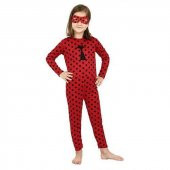 Uğur Böceği Kostümü - Mucize Uğur Böceği Lady Bug Çocuk Kostümü 3-4 Yaş - 1
