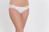 Arkası Full Dantelli Düşük Bel Slim Külot Beyaz - 2