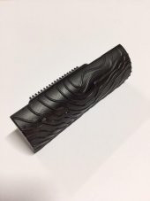 Dalgalı Wood Grainer - 3D Budak Tarağı (Ağaç Dokusu) 10cm - 1