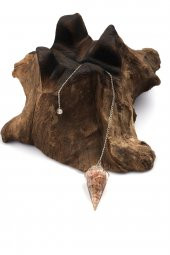 Rodokrozit Doğal Taş Orgonit Pandül thumbnail 2