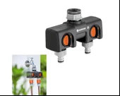 Gardena 8193 İkili Musluk Bağlantı Parçası thumbnail 7