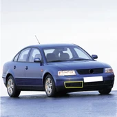 VW Passat B5 1997-2000 Ön Tampon Sağ Izgara Kapağı Sissiz 3B0853678B thumbnail 1