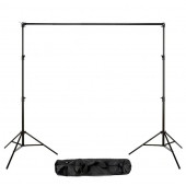 Ayex Teleskopik Bar'lı Taşınabilir Fon Askı Sistemi 280cm x 300cm - 2