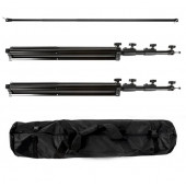 Ayex Teleskopik Bar'lı Taşınabilir Fon Askı Sistemi 280cm x 300cm - 3