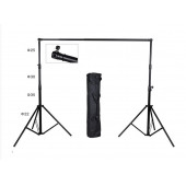 Ayex Teleskopik Bar'lı Taşınabilir Fon Askı Sistemi 280cm x 300cm - 4