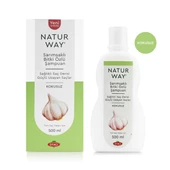 Natur Way Sarımsaklı Bitkisel Şampuan Kokusuz 500ml - 1