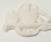 Aile Baykuş Seramik Bisküvi Boyanabilir Obje (Ham Ürün) thumbnail 3