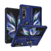 Gpack Samsung Galaxy Z Fold 4 Kılıf Vega Sert Silikon Tank Standlı Yüzüklü Mıknatıslı - 4