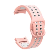 Gpack Samsung Galaxy Watch 5 Pro Kordon Delikli Çift Renk Silikon - 11