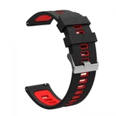 Gpack Samsung Galaxy Watch 5 40mm Kordon Delikli Çift Renk Şık Tasarım KRD 55 - 4