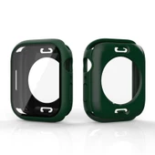 Gpack Apple Watch Series 8 45mm Kasa Ve Ekran 360 Derece Koruma Sert Silikon Gard 12 - 5