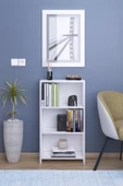 ABETE MOBİLYA 3 Raflı Kitaplık / Beyaz - 2