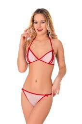 Tül Beyaz İkili Takım thumbnail 2