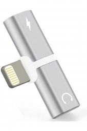 Iphone Uyumlu Kulaklık Dönüştürücü Şarj Çoğaltıcı Çoklayıcı Adaptör - 1