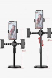 3 BAŞIKLI AĞIRLIK DENGELİ TELEFON TUTUCU - 1