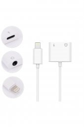 Lightning Kulaklık ve Şarj Dönüştürücü Çoğaltıcı - 3