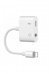 Lightning Kulaklık ve Şarj Dönüştürücü Çoğaltıcı - 1