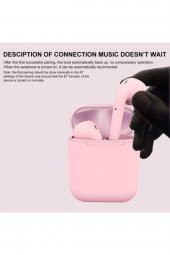 PUDRA PEMBESİ BLUETOOTH V5 İNPODS KULAKLIK thumbnail 1